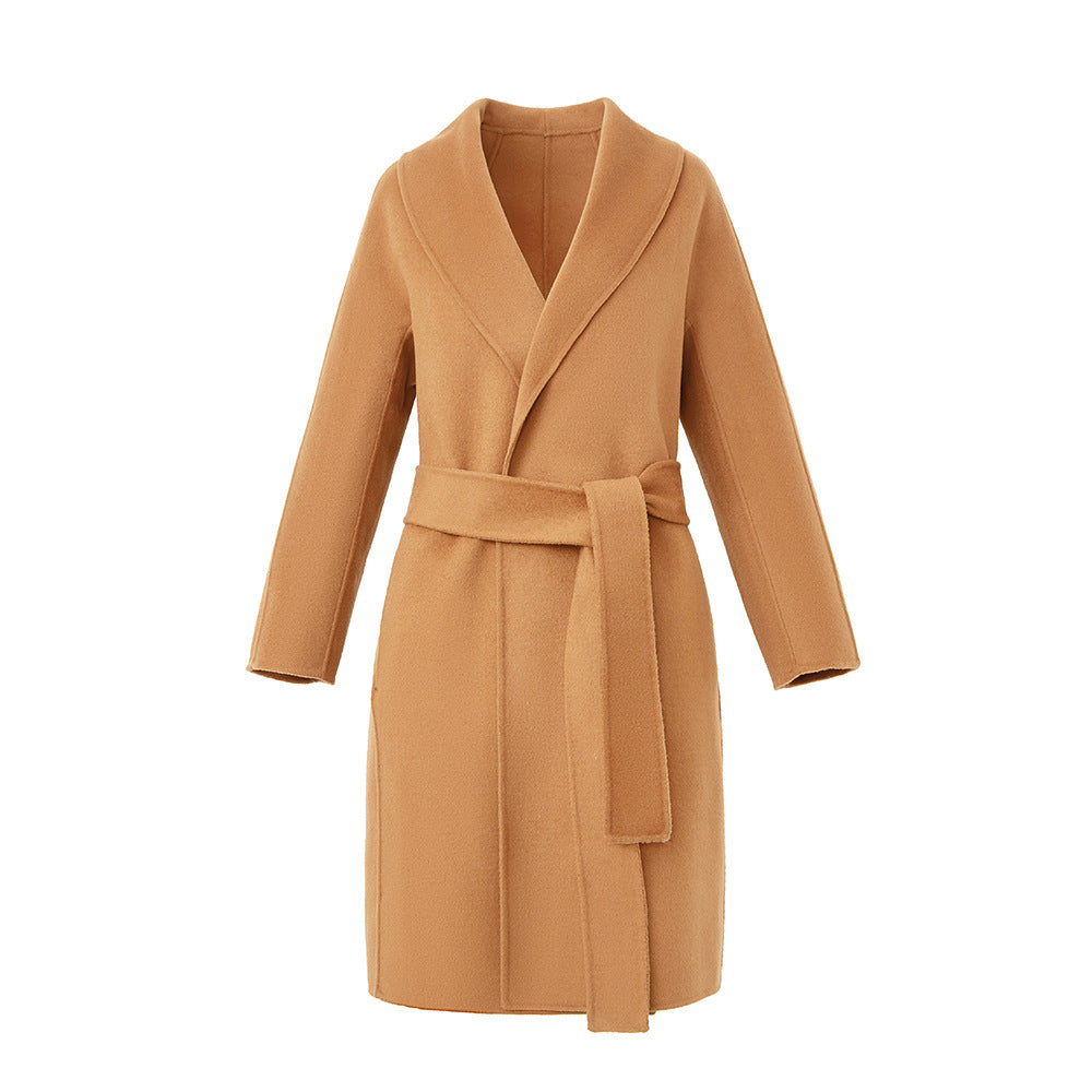 Long woolen coat - Lotus Lane