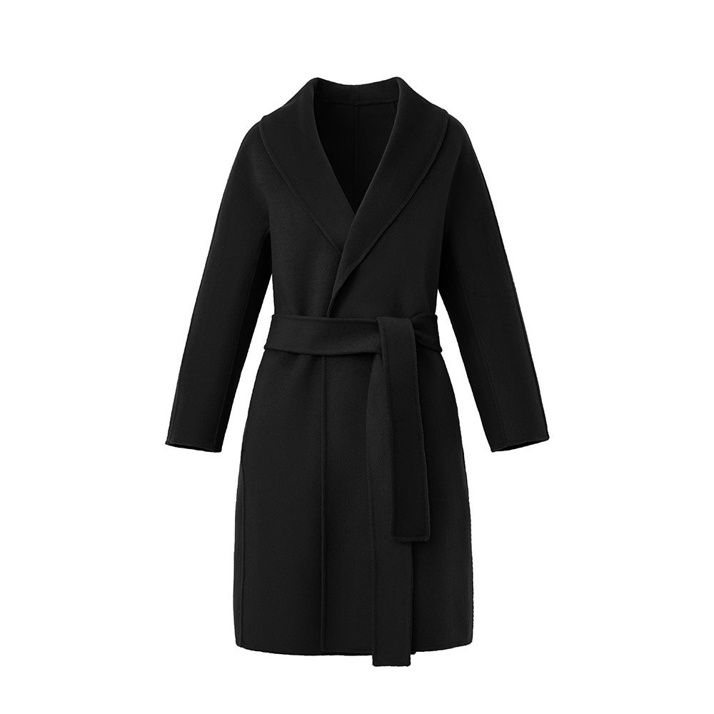 Long woolen coat - Lotus Lane