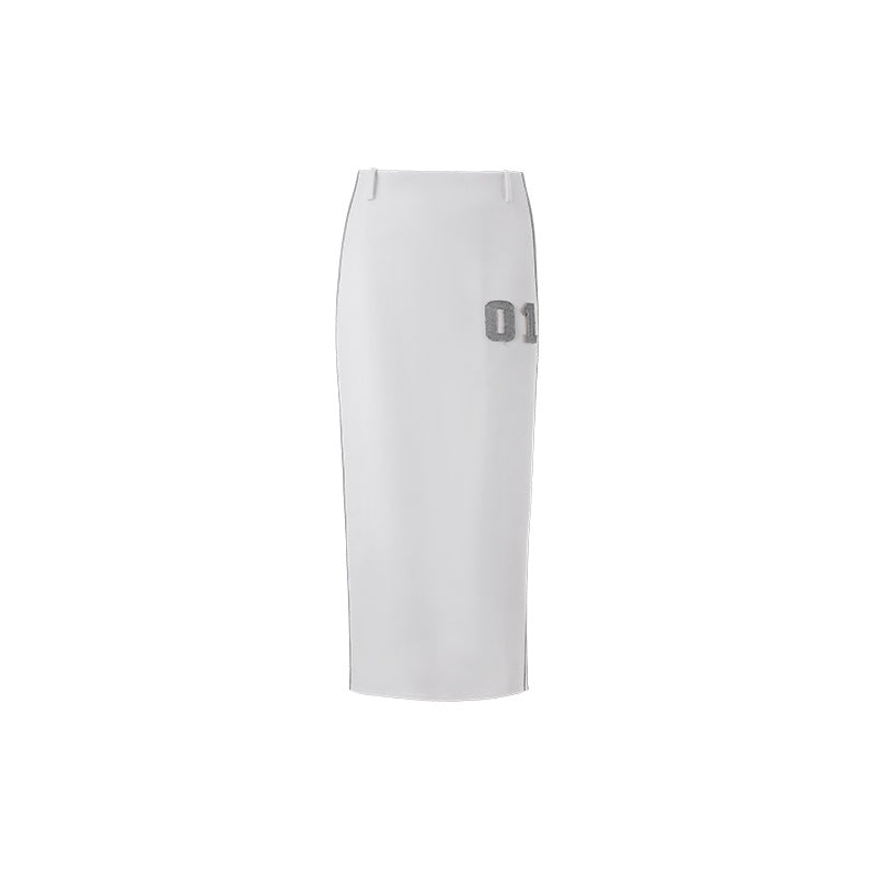 Retro Sports Casual Color Contrast Skirt - Lotus Lane