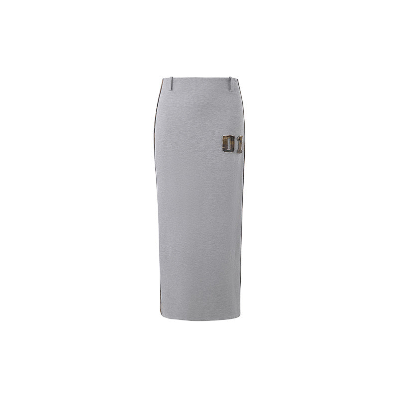 Retro Sports Casual Color Contrast Skirt - Lotus Lane