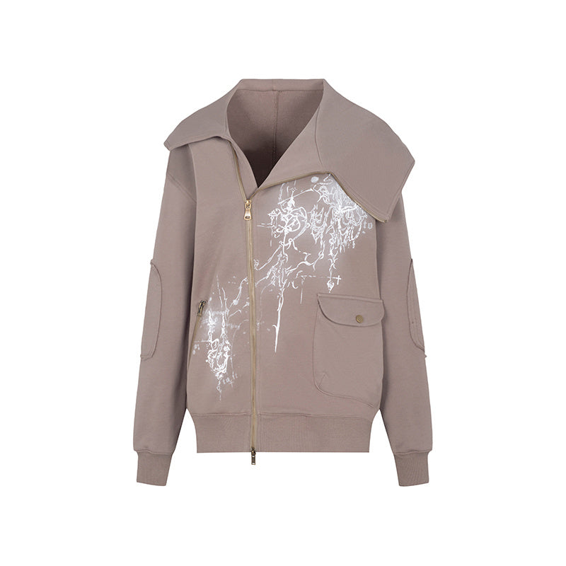 Asymmetric Lazy Style Hoodie For Women - Lotus Lane