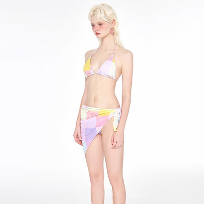 Bikini Three-point Seaside Vacation Three Piece Swimsuit