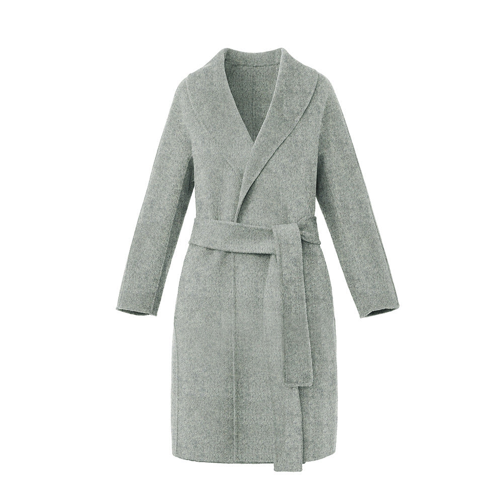 Long woolen coat - Lotus Lane