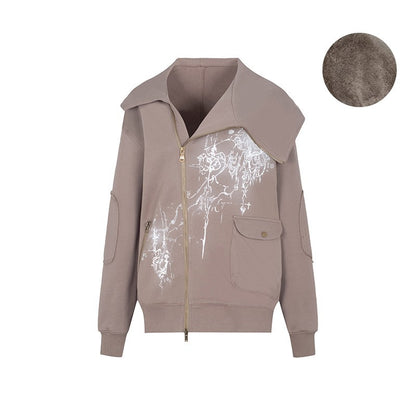 Asymmetric Lazy Style Hoodie For Women - Lotus Lane