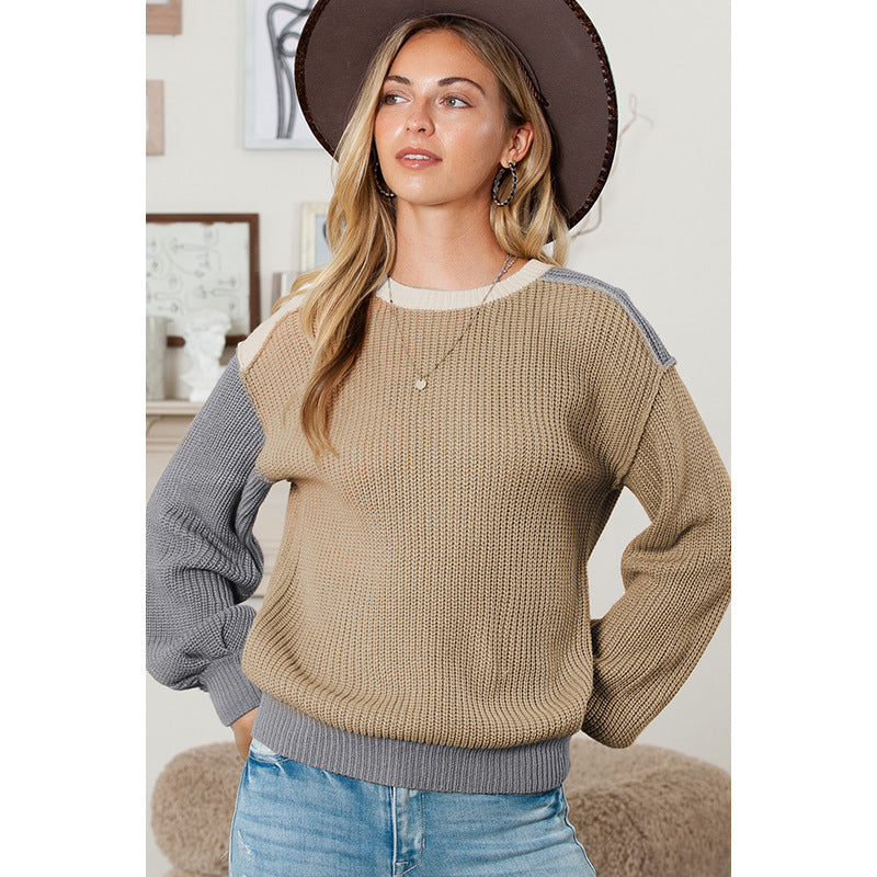 European And American Leisure All-match Sweater - Lotus Lane