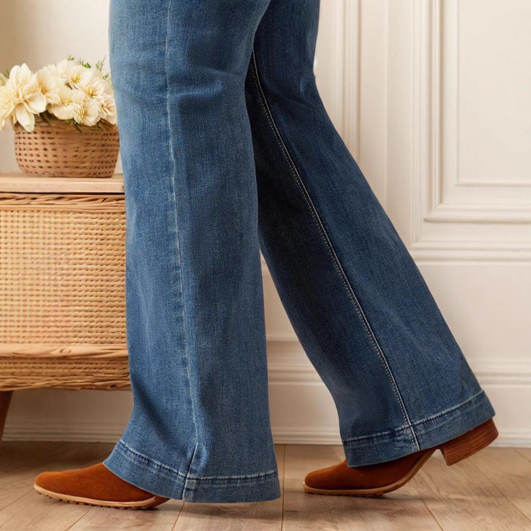 Women's American-style Skinny Jeans Slimming Casual Pants - Lotus Lane