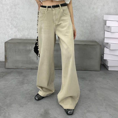 Spring Loose Temperament Wide-legged Versatile Trousers - Lotus Lane