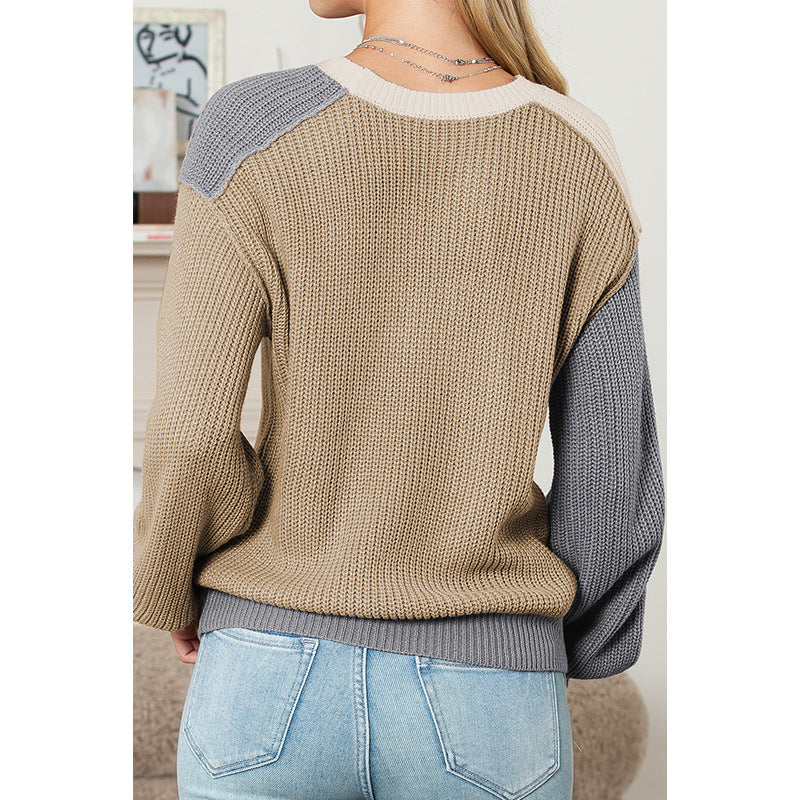 European And American Leisure All-match Sweater - Lotus Lane