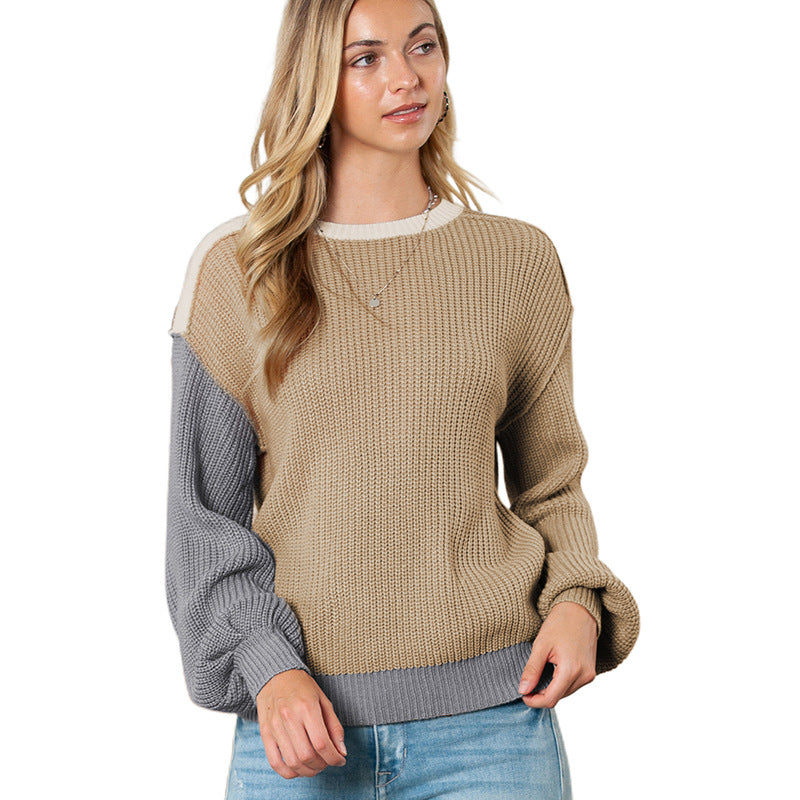 European And American Leisure All-match Sweater - Lotus Lane