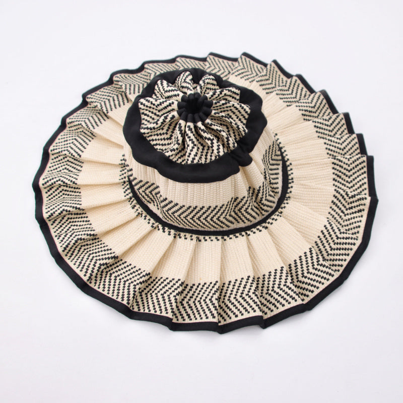 Foldable And Easy To Carry Versatile Straw Hat For Women