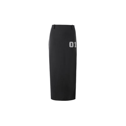 Retro Sports Casual Color Contrast Skirt - Lotus Lane